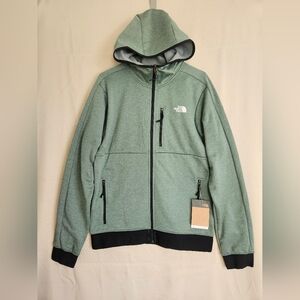 NWT*The North Face PIONEER PEAK FULL ZIP Size M Brand New - DUCK GRN HEATHR